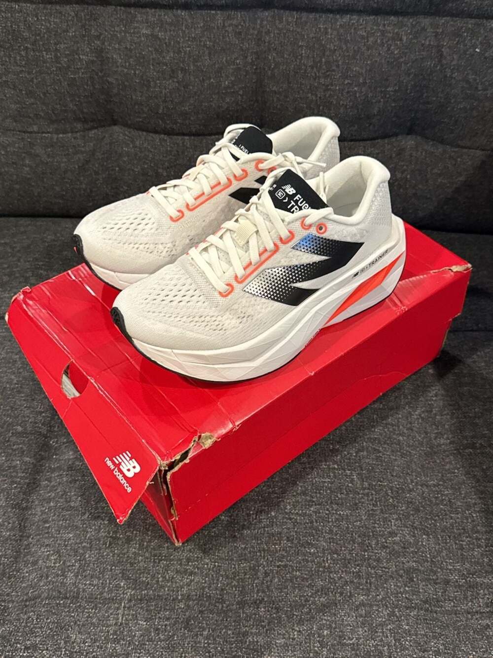 New Balance FuelCell SuperComp Trainer v3 Running Shoes White